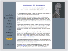 Tablet Screenshot of anthonymludovici.com